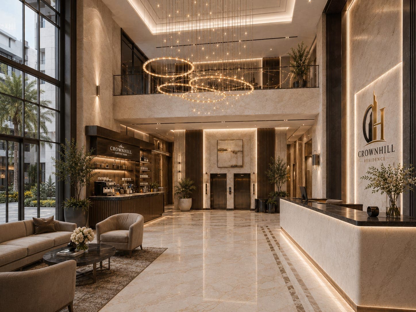 Exterior view of Plot and Plan residential build in Madinah