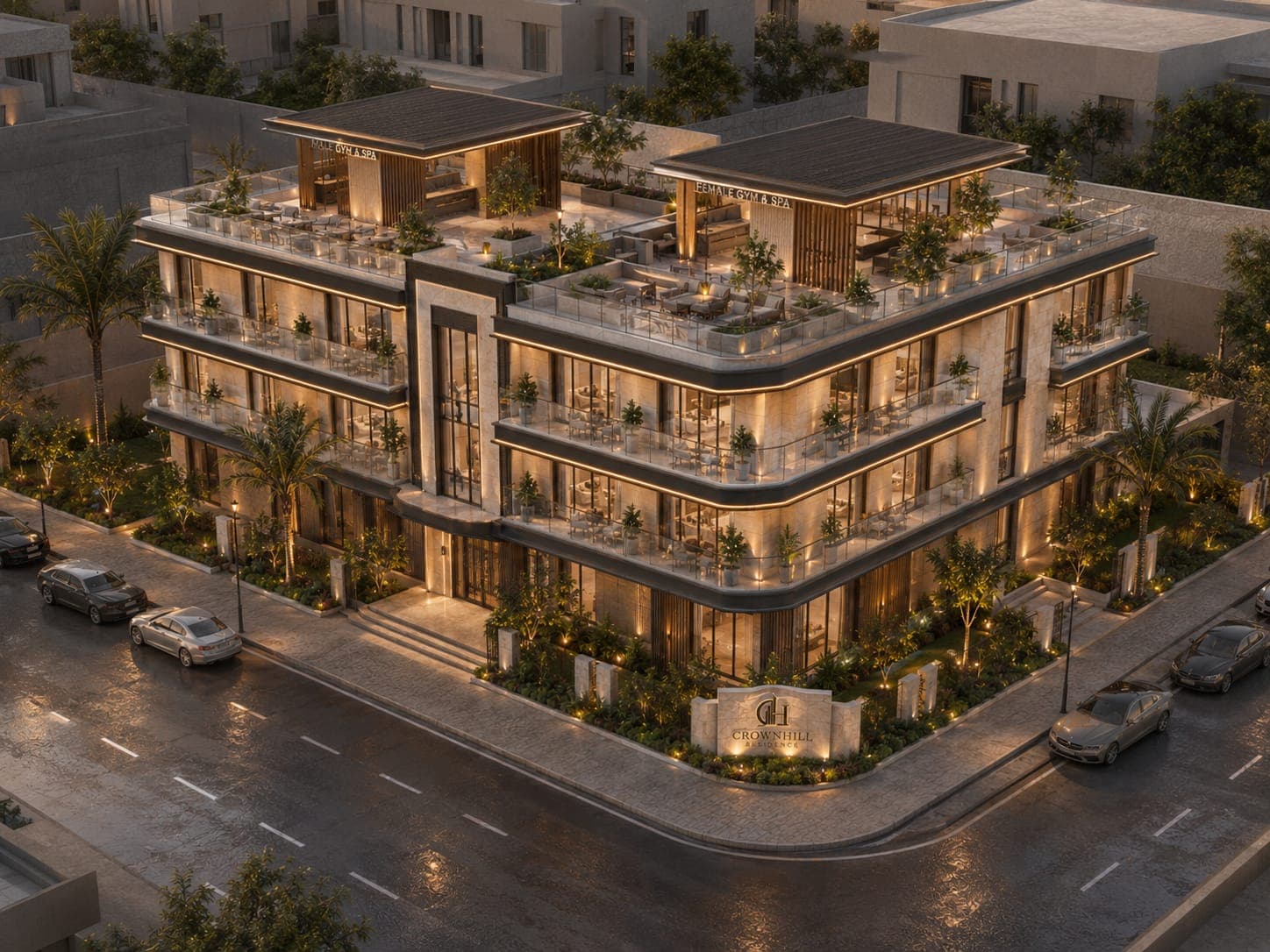 Completed facade of Plot and Plan residential delivery