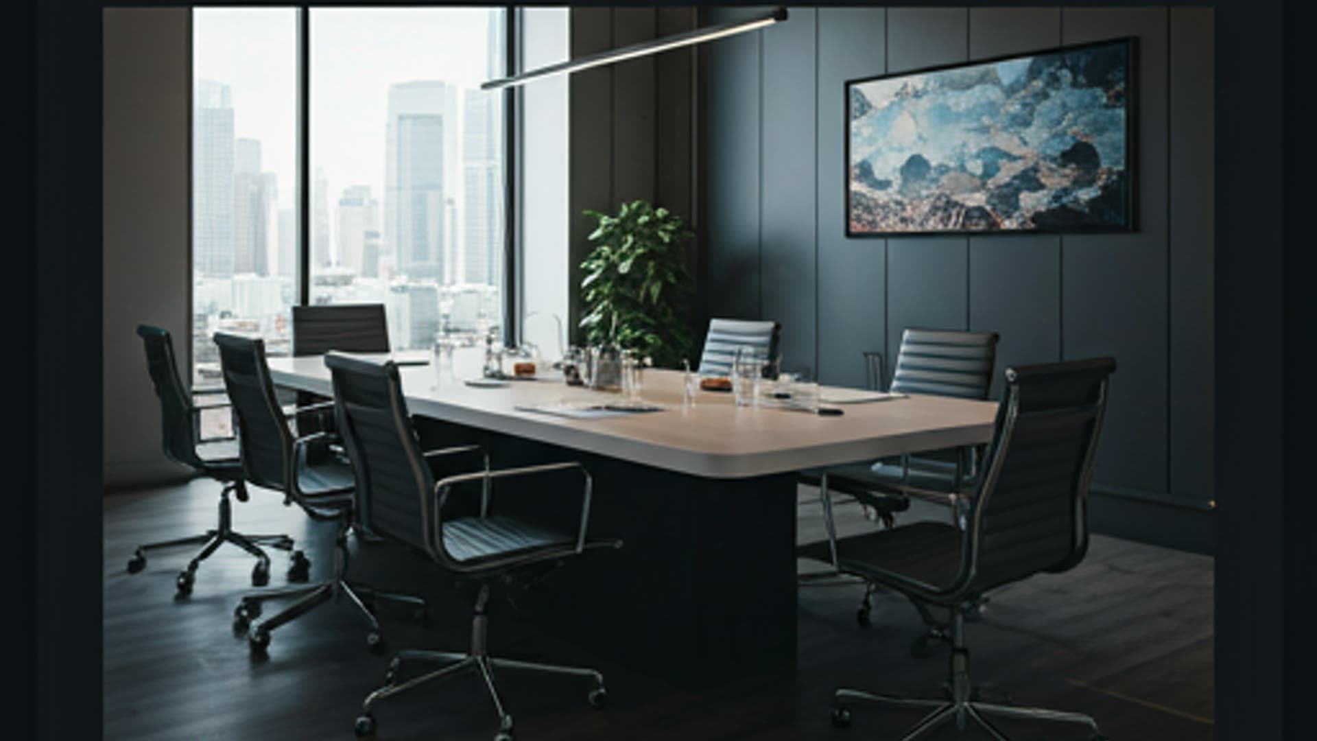 Premium corporate reception in a Saudi institutional office