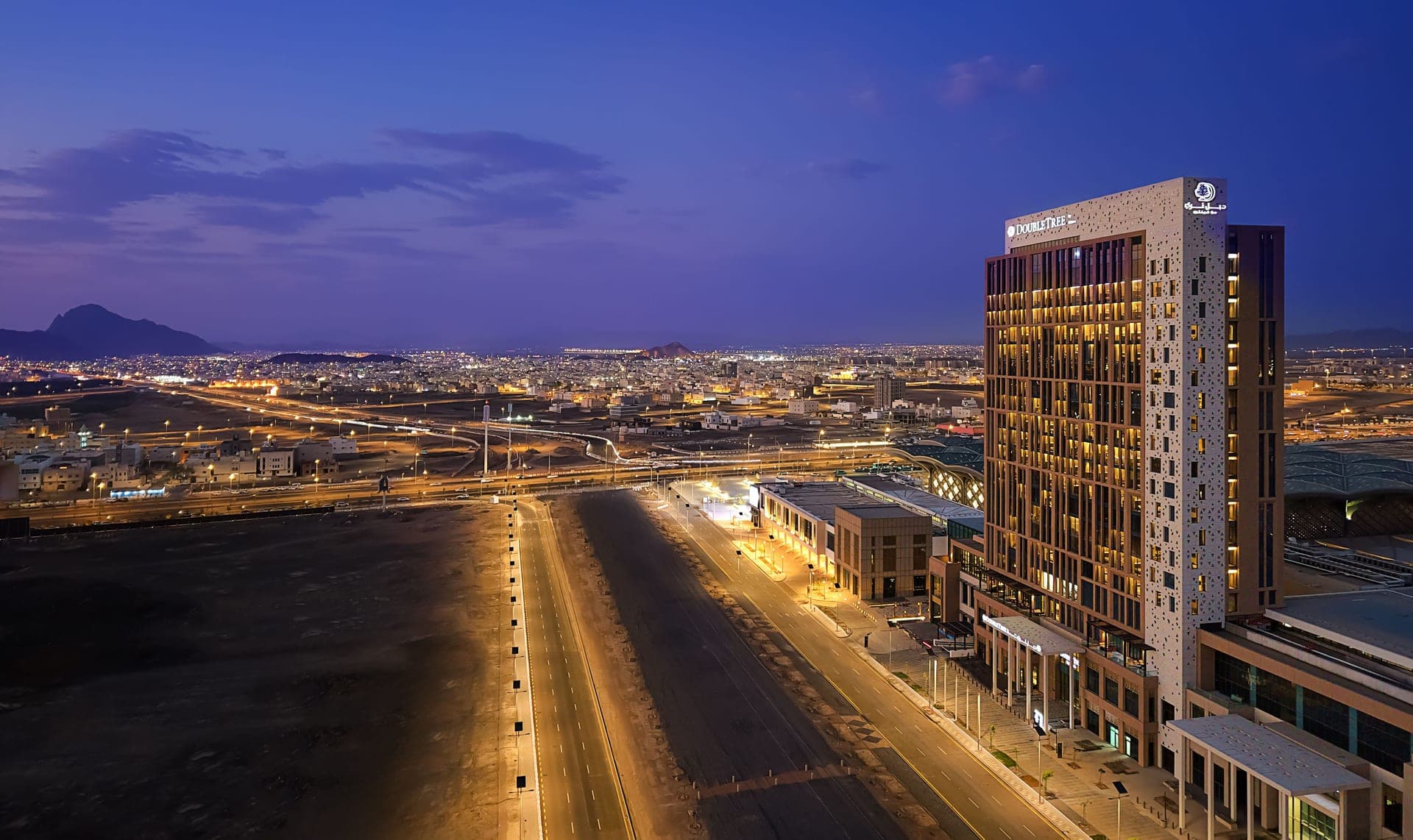 Knowledge Economic City masterplan aerial view, Madinah