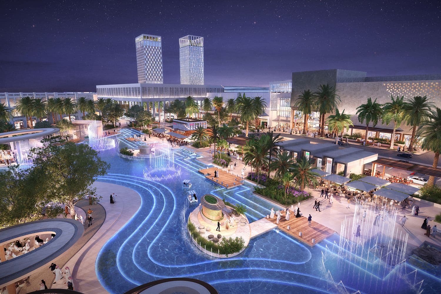 Multaqa Almadinah lifestyle retail destination in Knowledge Economic City
